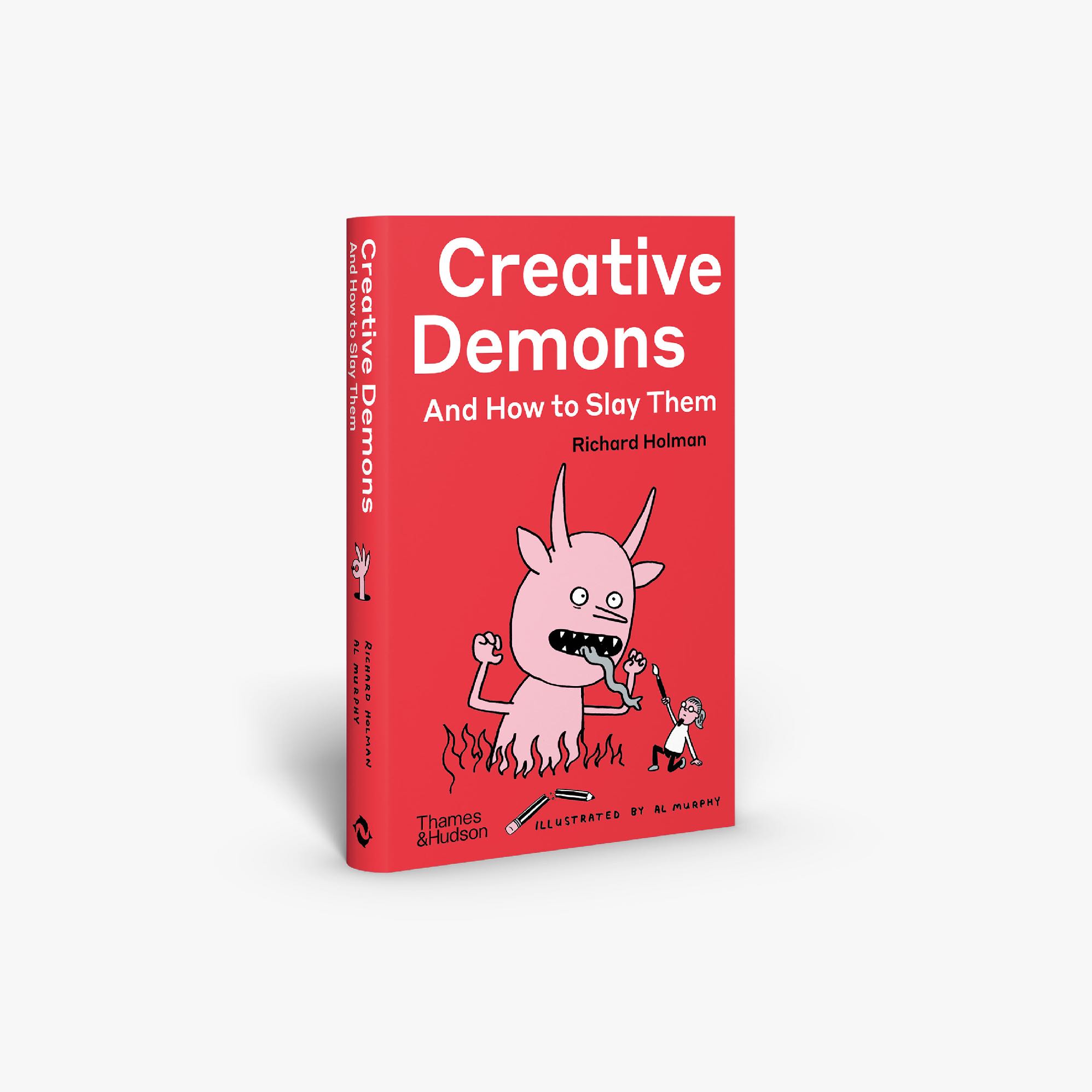 The cover of my book Creative Demons & How to Slay Them