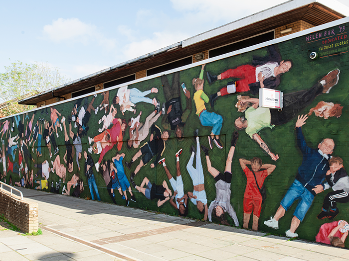 an image of the artwork in St Mellons
