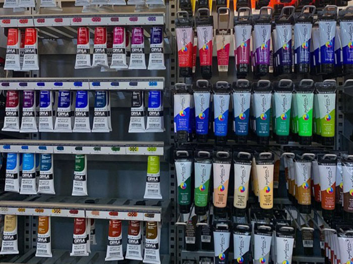 A picture of paint at Pen and Paper