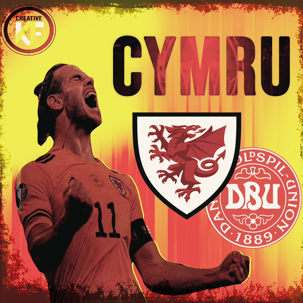 Gareth Bale and Welsh Football Poster