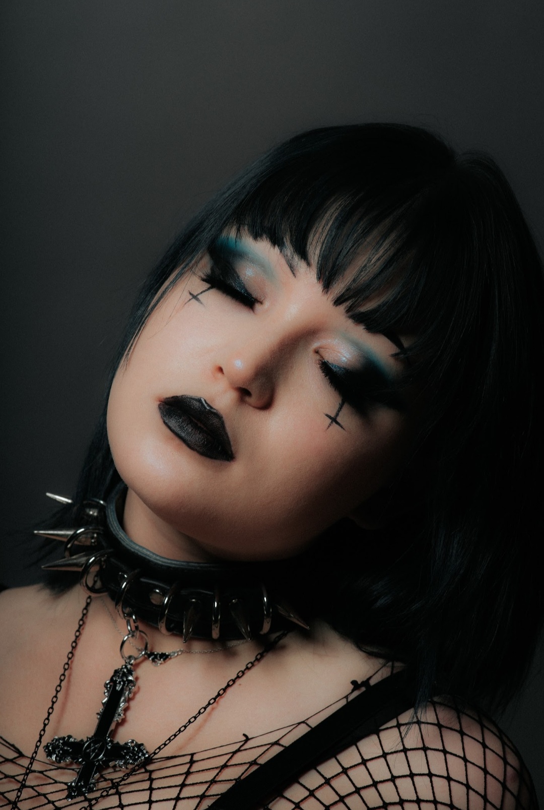 Gothic editorial makeup, Photographer: Keiran White