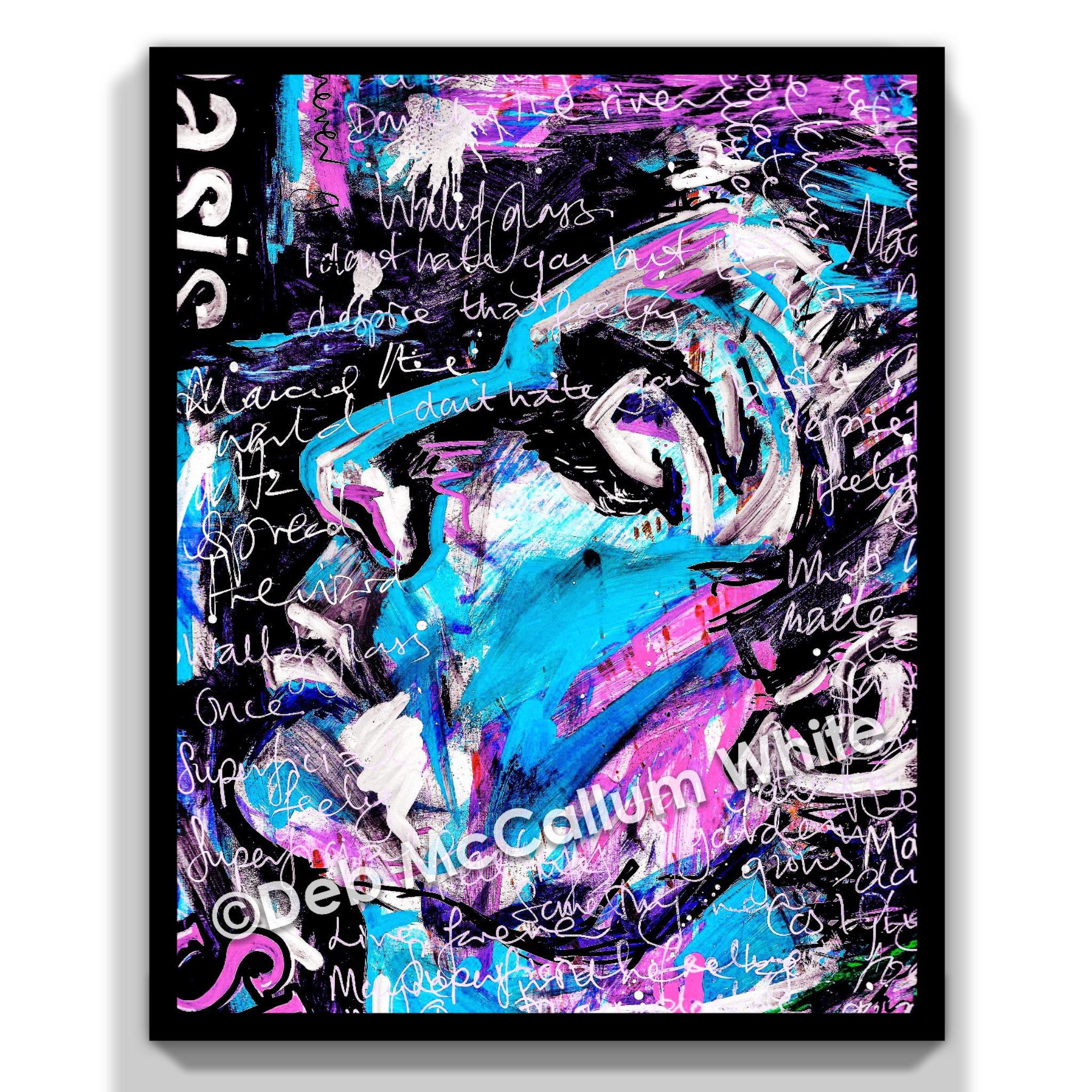 Liam Gallagher- acrylic and posca.