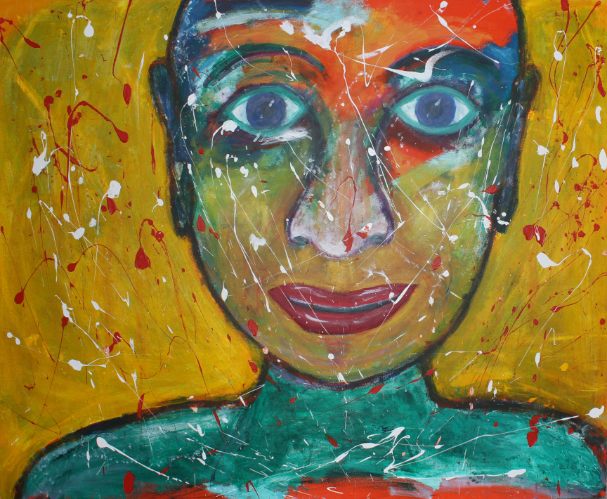 Namaste Yellow - Acrylic