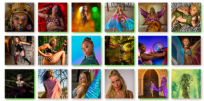 Sample of Photoshoots