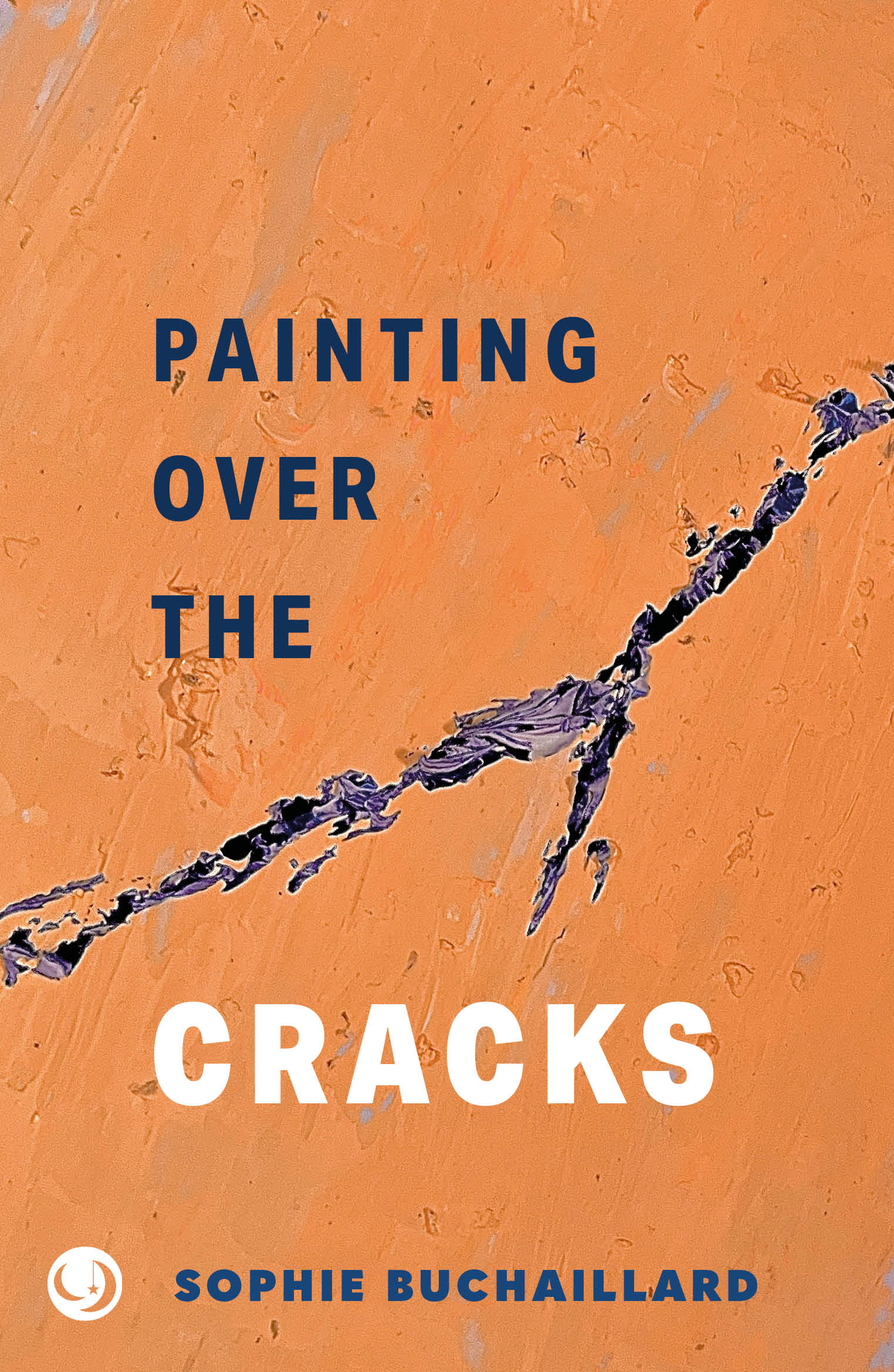 Cover for poetry pamphlet Painting Over the Cracks