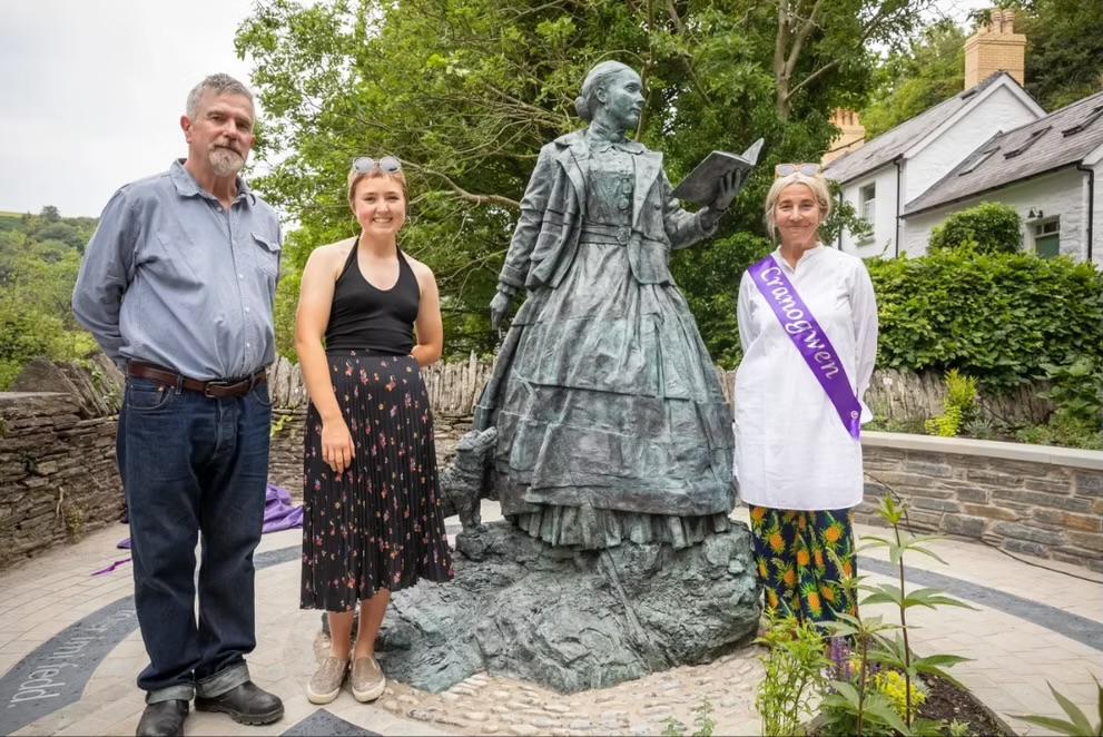 Cranogwen Monument, unveiled 2023