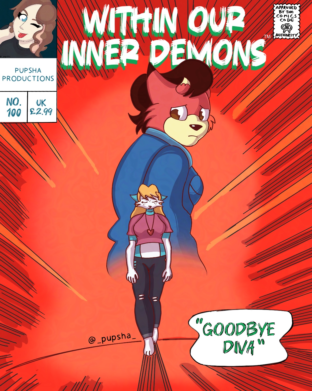 WOID Comic Cover (Spiderman Homage)