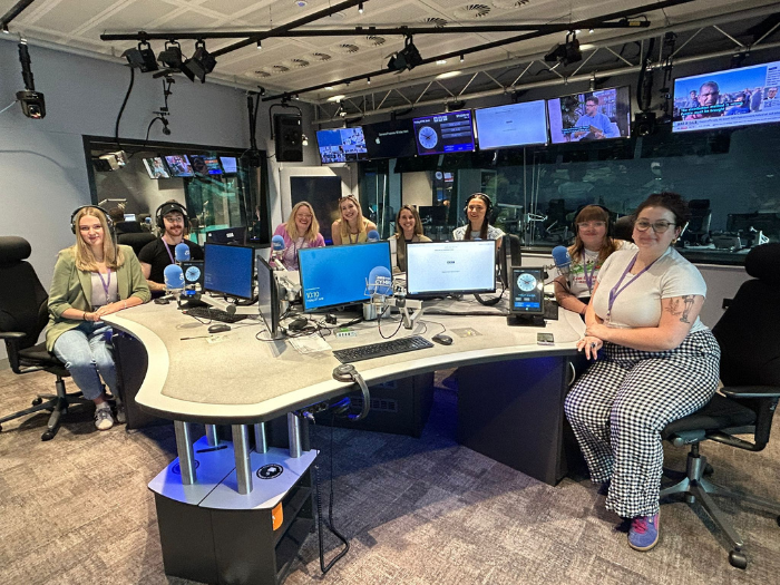 Creative Cardiff and Media Cymru staff and students