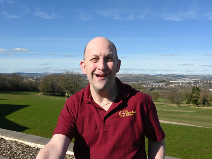 An image of Gavin smiling
