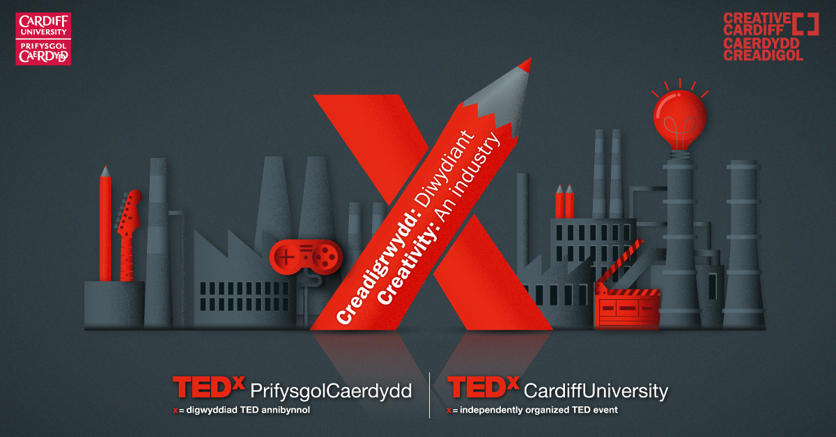 TEDx Cardiff University logo