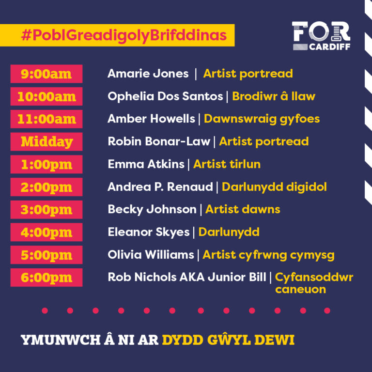 FOR Cardiff St David's Day line-up
