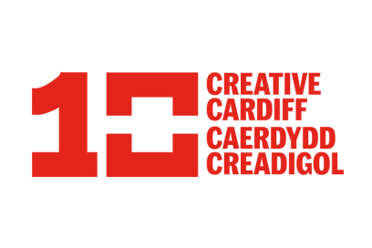 Creative Cardiff 10th bday logo