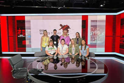 Media Cymru and Creative Cardiff staff and students