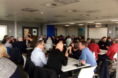Attendees at our first Creating Cardiff workshop
