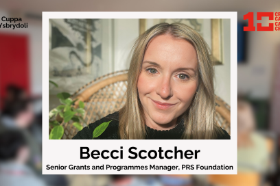 An image of Becci to promote Creative Cuppa