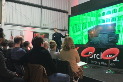 Immersive South Wales presentation at Orchard